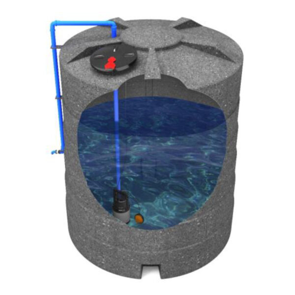 Oberirdischer Regenwassertank 5000l